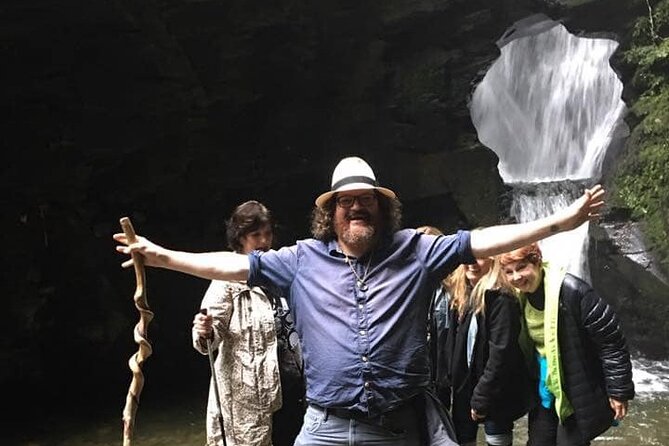 2-Day Tour of King Arthur's Cornwall in Tintagel, Boscastle and Dartmoor from Glastonbury - Day Two starts at Tintagel town: tide timing and Merlin’s Cave