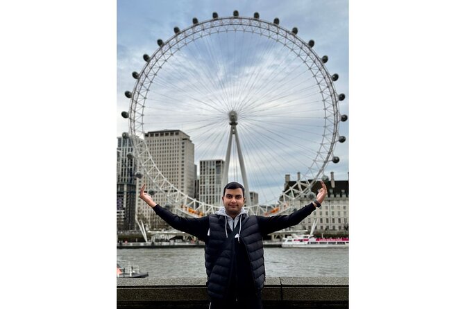 30 Major London Attractions Walking Tour With Photos - Whitehall to Parliament Square: Horse Guards, architecture, and red phone booth photos