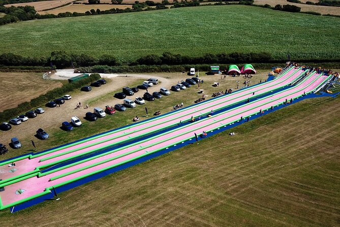A monster 360ft long slip and slide session in BUDE, Cornwall - Weather and timing reality checks near Widemouth Bay