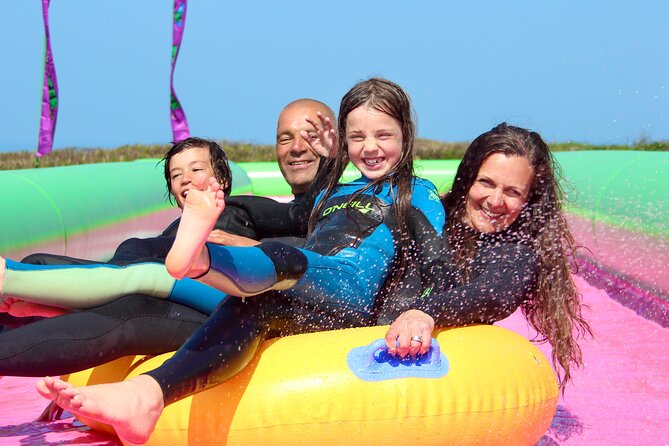 A monster 360ft long slip and slide session in BUDE, Cornwall - Price and value: what $23.99 covers, and what to budget for