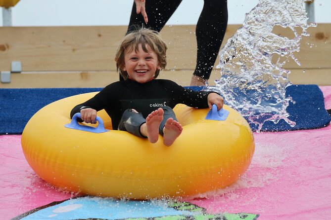 A monster 360ft long slip and slide session in BUDE, Cornwall - Who should book the Monster Slip and Slide?