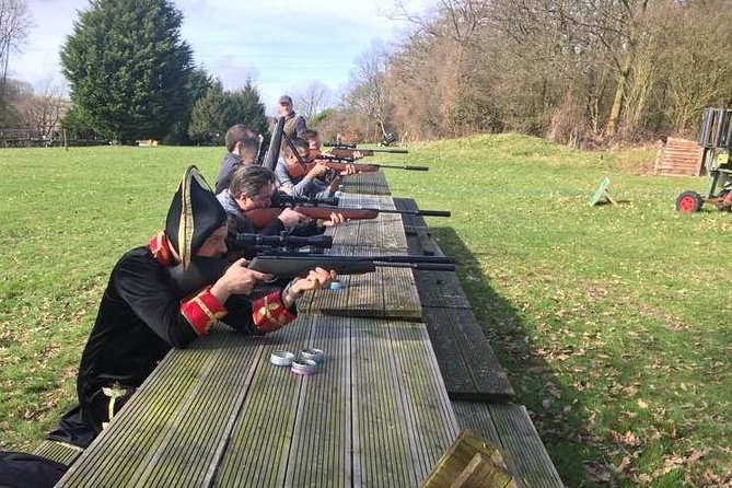 Air Rifle Shooting - One Hour - The one-hour flow: safety briefing, then your turn on the range