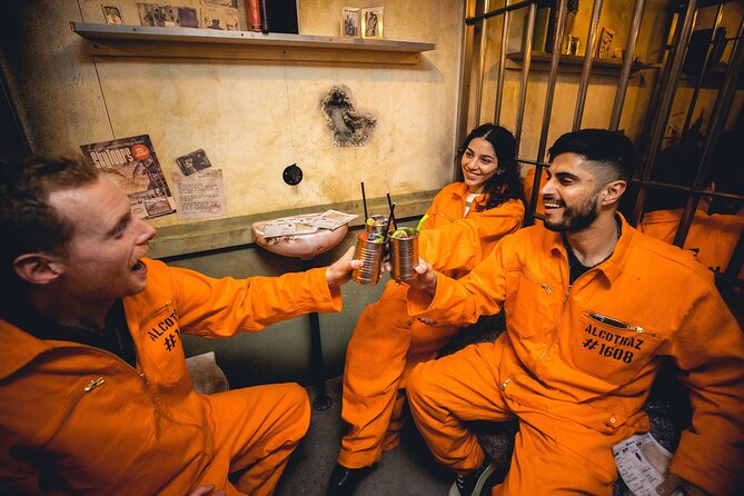 Alcotraz Prison Cocktail Experience in Brighton - What you are really buying at Alcotraz Brighton