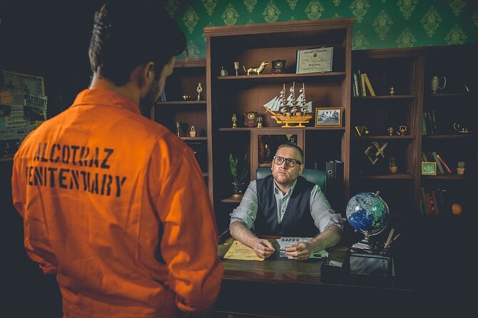 Alcotraz Prison Cocktail Experience in Liverpool - Who you meet in character: Willy, Gill, Cassidy, and Dick the warden