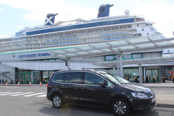 Arrival / Departure Private Transfer Heathrow Airport to Southampton Cruise Port - Private chauffeur from Heathrow to Southampton cruise port
