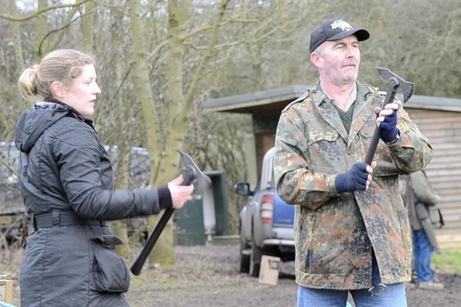 Axe Throwing Session - One Hour - The Big Draw: Try Many Axes, Knives, and Double-Handed Beasts