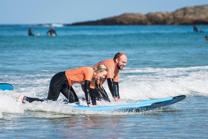 Beginner's Surf Experience in Newquay - Meeting at Cornish Wave Surf School and Getting Fitted for the Day
