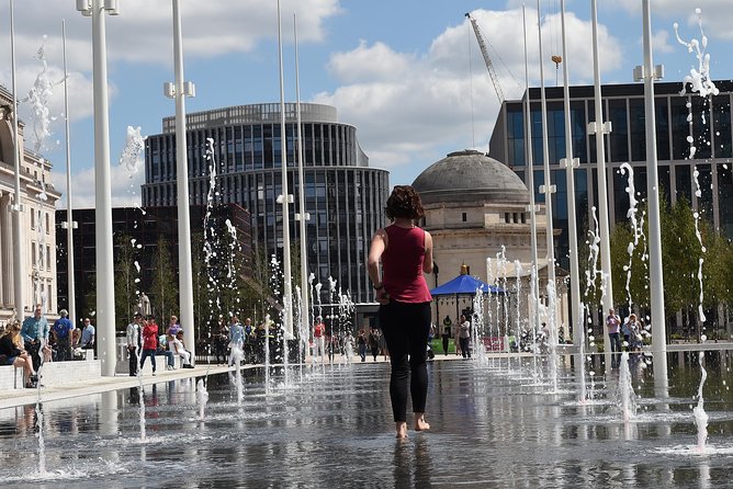 Birmingham Walking Tour: Canals, Victorians & Today (1:30pm) - Brindleyplace: canal-side history meets modern city life