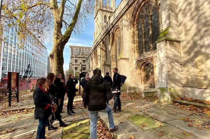 Burnings, Butchery & Black Death: A Walking Tour of London's Bloody Past - St Bartholomew the Great and Pye Corner: Old Churches, Fire, and Ghost Stories