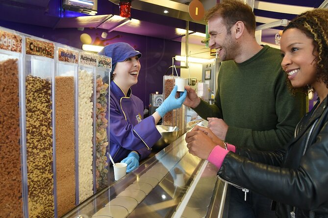 Cadbury World Entry Ticket - Interactive moments beyond the rides, including chocolate writing