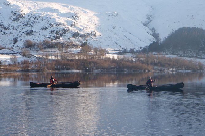 Canoe on Derwent Water - Derwent Water canoeing near Keswick, with built-in direction