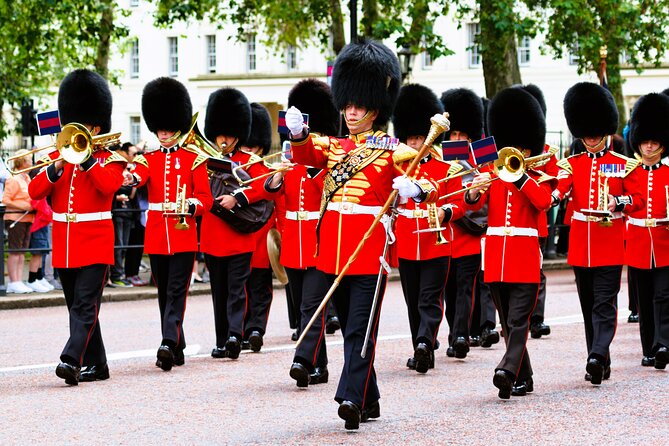 Changing of the Guard Guided Tour at Buckingham Palace - Changing of the Guard, without the fence-line chaos