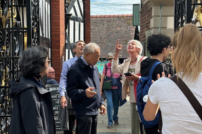 Chester Food Tour: Unique Food With Drinks & Sightseeing - Chester Cross: More Stories, Another Food Lead-In