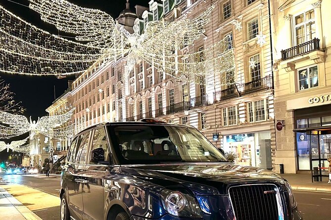 Christmas Lights and Markets London Taxi Tour - Why a Christmas taxi route beats hopping trains at night