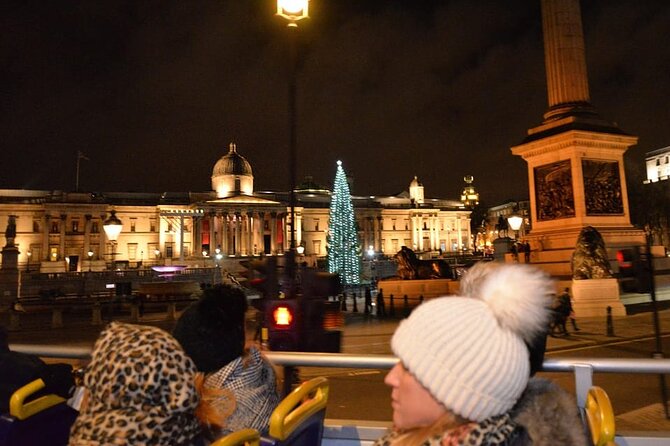 Christmas Lights Open-Top Bus Tour - The Christmas Tree Stop, Plus a Major Icon Lit Up