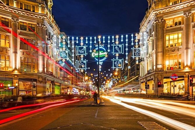 Christmas Lights Open-Top Bus Tour - Open-Top Comfort: Seats, Chilly Air, and Photo Reality