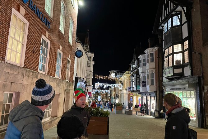 Christmas Mulled Wine Walk of Winchester - Stop 2: Surviving Winchester Castle and the King Arthur connection