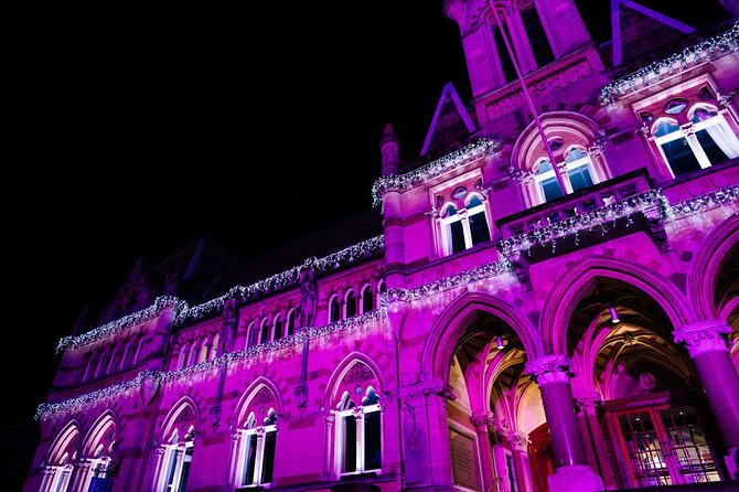 Christmas Mulled Wine Walk of Winchester - Stop 3: Winchester’s High Street at Christmas lights level