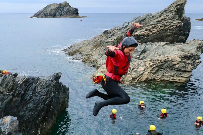 Coasteering - Meeting at Quiksilver Surf School Newquay, then back again