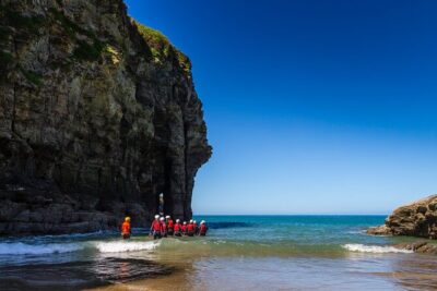 Coasteering Adventures in Bossiney Cove, Bude, and Cornwall