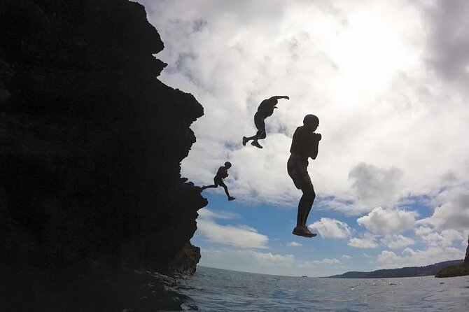 Coasteering Geopark Adventure In Torquay - The route experience: boulders, climbs, caves, and ocean jumps
