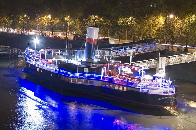 Comedy Night on The River Thames - Timing that helps, doors at 7pm and the show at 8pm