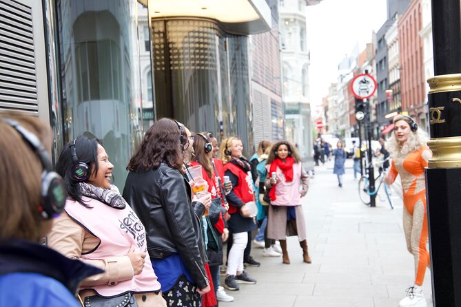 Drag Queen Disco Diva Tour - Silent Disco Walking Tour - Soho and Fitzrovia at disco volume: what you see and what you learn