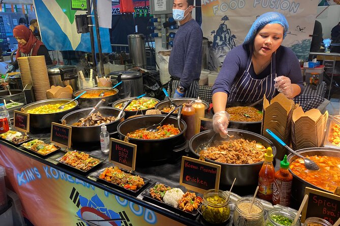 Eat the East End food tour with London Bites Tours - Stop 3: Old Spitalfields Market and global ingredients close together
