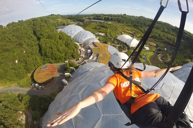 England’s Fastest Zipline at the Eden Project - Weather Matters Here, So Plan Smart