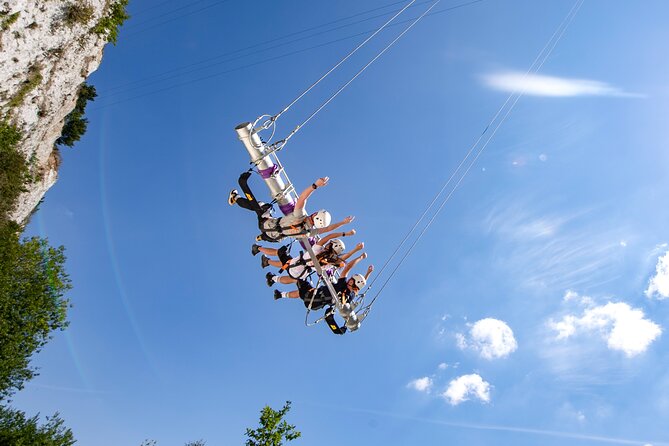 Europe's Biggest Swing in Kent - After the ride: unhooking, buzzing energy, and optional extras