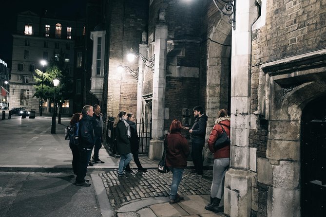 Ghost, Ghouls and Gallows Tour : Guided Tour with Boat Ride - Berkeley Square: The Alleged Most Haunted House Stop