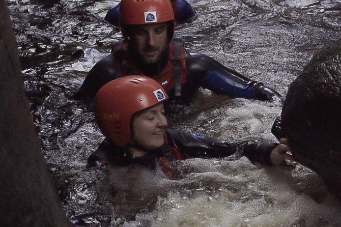 Gorge Walking - Jumps and Optional Moves, How Much Control You Really Have