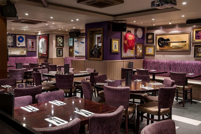 Hard Rock Cafe London Old Park Lane with Set Menu for Lunch or Dinner - The Vault museum and souvenir stop: turning dinner into a rock-and-roll detour
