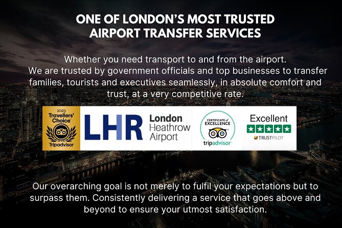 Heathrow Airport - To & From Central London - Meet & Greet - Key things I’d pay attention to
