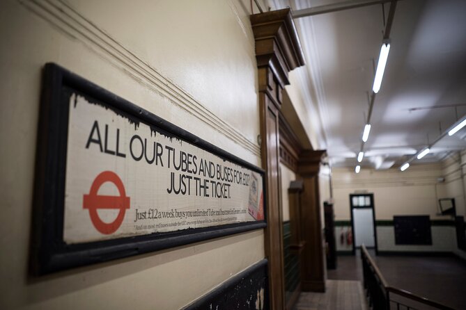 Hidden Tube Walking Tour of Aldwych Disused Station - What you see on tour: ticket hall, original lifts, platforms, tunnels