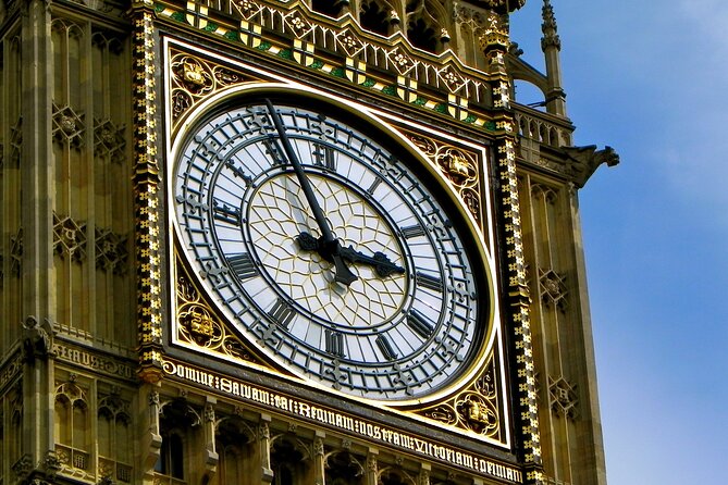 Highlights of London Full Day Private Guided Tour - Big Ben to the Thames ferry, a water-level reset