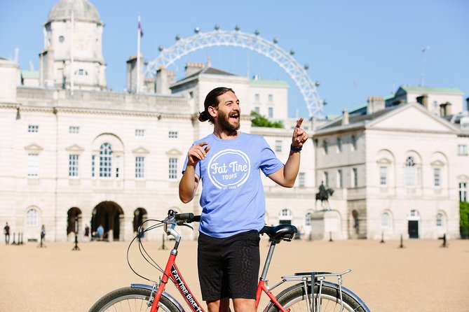 Highlights of Royal London Bike Tour including Hyde Park - Westminster Abbey, Parliament, Trafalgar Square, and the value of a short pause