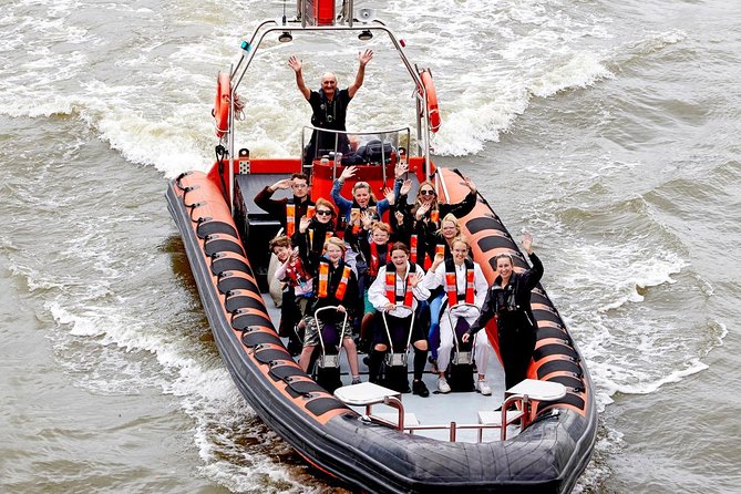 Iconic Sights of London: High-Speed Boat Trip - Tower Bridge Quay start, small-group energy on the Thames
