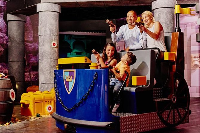 LEGOLAND Discovery Centre Birmingham - Rides that keep kids moving: Kingdom Quest, Merlin’s Apprentice, and LEGO Racers