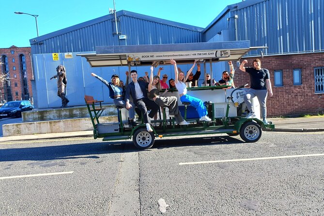 LIverpool beer or prosecco bike tour - Key things you’ll notice