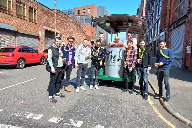 LIverpool beer or prosecco bike tour - The hour-long itinerary: Baltic Triangle first, brewery village finish