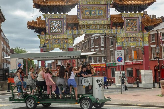 LIverpool beer or prosecco bike tour - Meet-up at 31 Grafton St: where it starts and how to get there