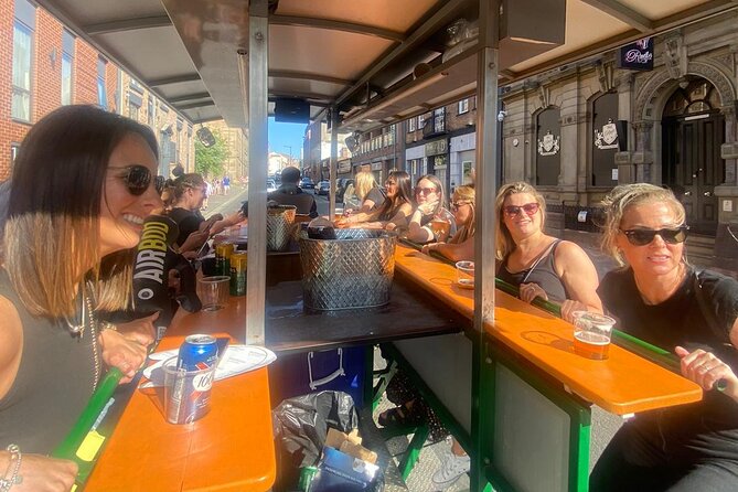 LIverpool beer or prosecco bike tour - Driver energy is the real quality metric