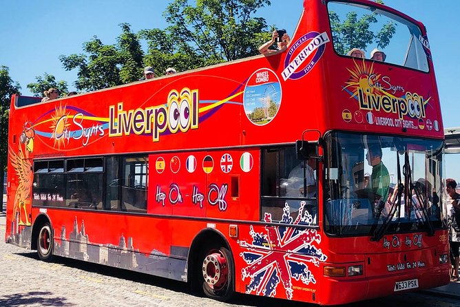 Liverpool: "Blue Route" - City & Beatles Tour - Getting On Board at Gower Street, Royal Albert Dock
