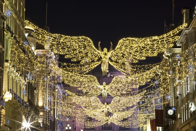 London by Night Bus Tour with Christmas Lights and Live Guide - Piccadilly Circus and the West End billboards: the lights you cannot miss