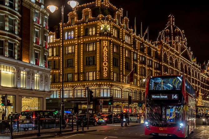 London Christmas Lights Tour by Vintage Double-Decker Bus - What This Tour Feels Like, Starting at Victoria