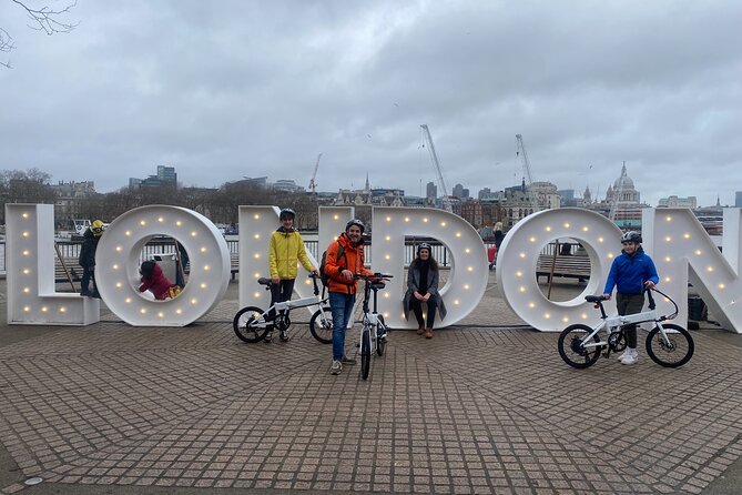 London E-Bike tour & Borough market - A 2-hour 15-minute London highlight ride on electric assist