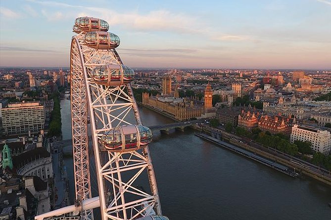 London Eye - Champagne Experience Ticket - Viewing London from 443 feet: what you can actually see