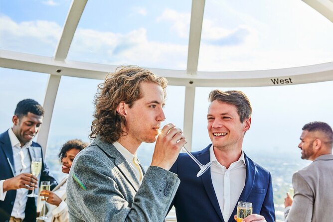 London Eye - Champagne Experience Ticket - Hosts and the small-group feel inside the capsule