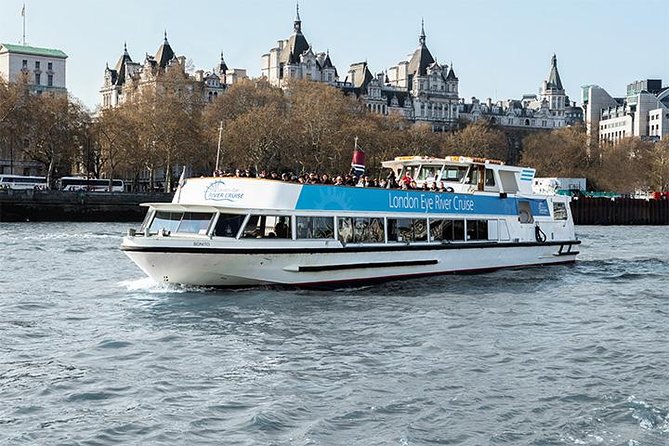 London Eye River Cruise and London Eye Ticket Option - A 45-minute two-for-one London overview, Thames first, Eye second